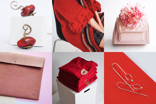 Valentines Days from pink to red