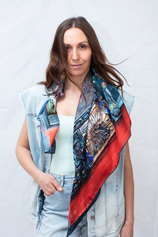 Silk Scarf - Mariam