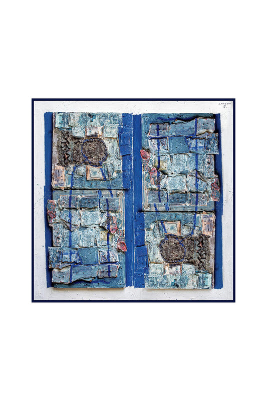 Silk Scarf - Composition #67