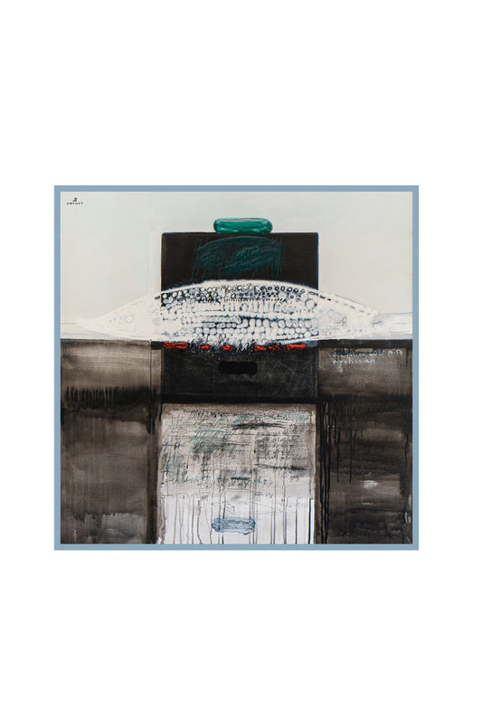 Artuyt Silk Scarf - The Big Fish Of The Small Aquarium