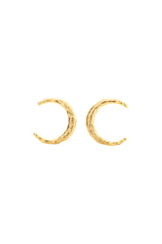 Onehe Luna Stud Earrings - Gold