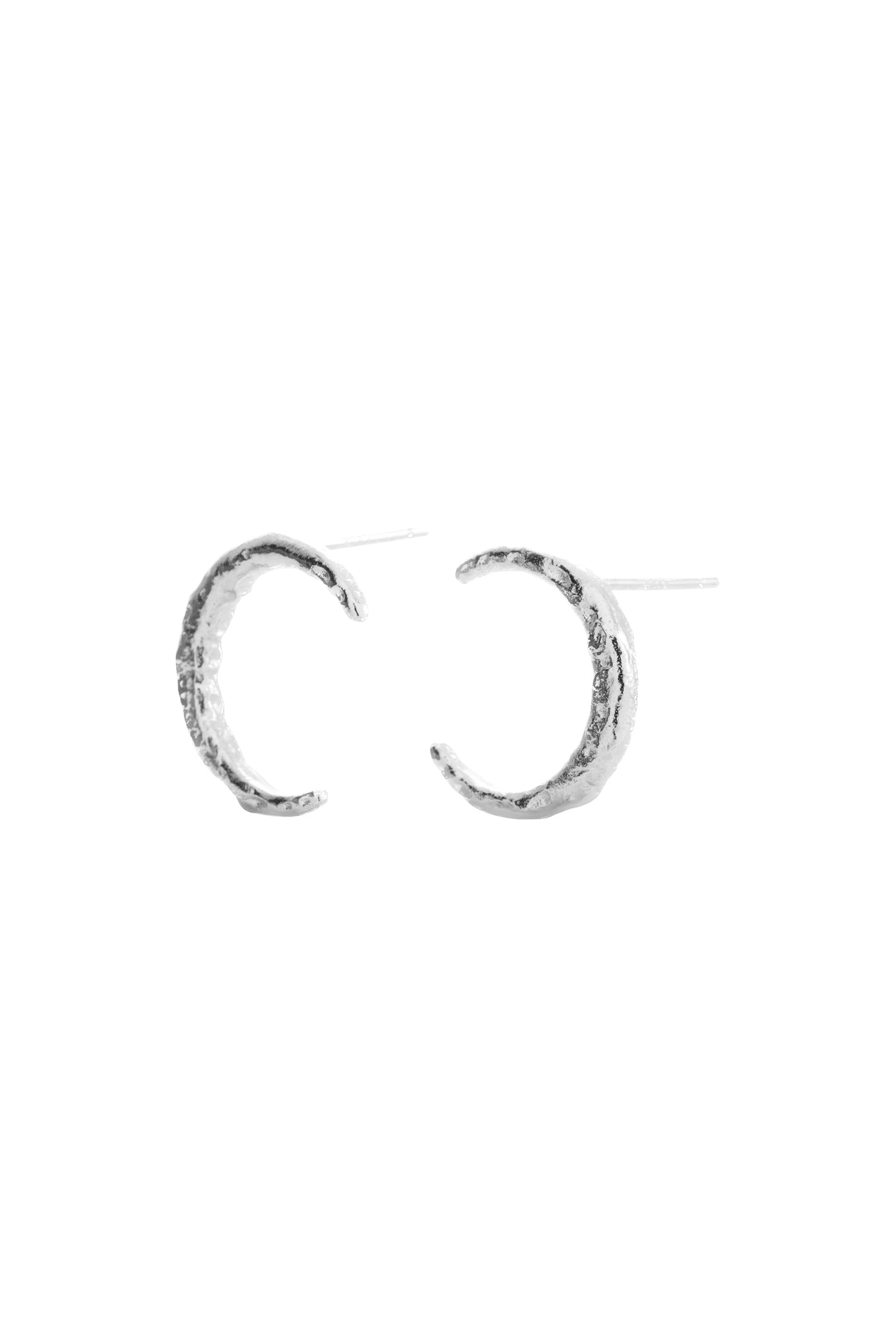 Onehe Luna Stud Earrings - Silver