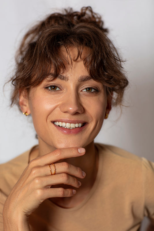 Onehe Mist Resizable Ring - Gold