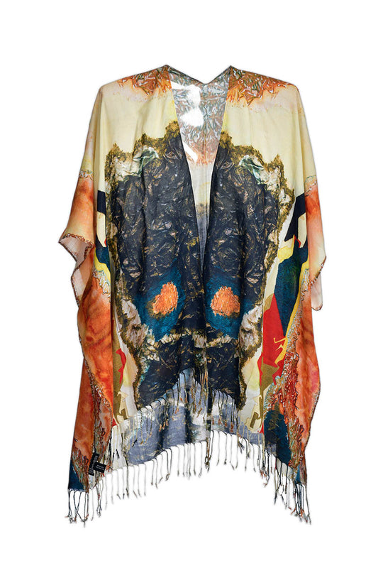 Lady in Peridome Kimono