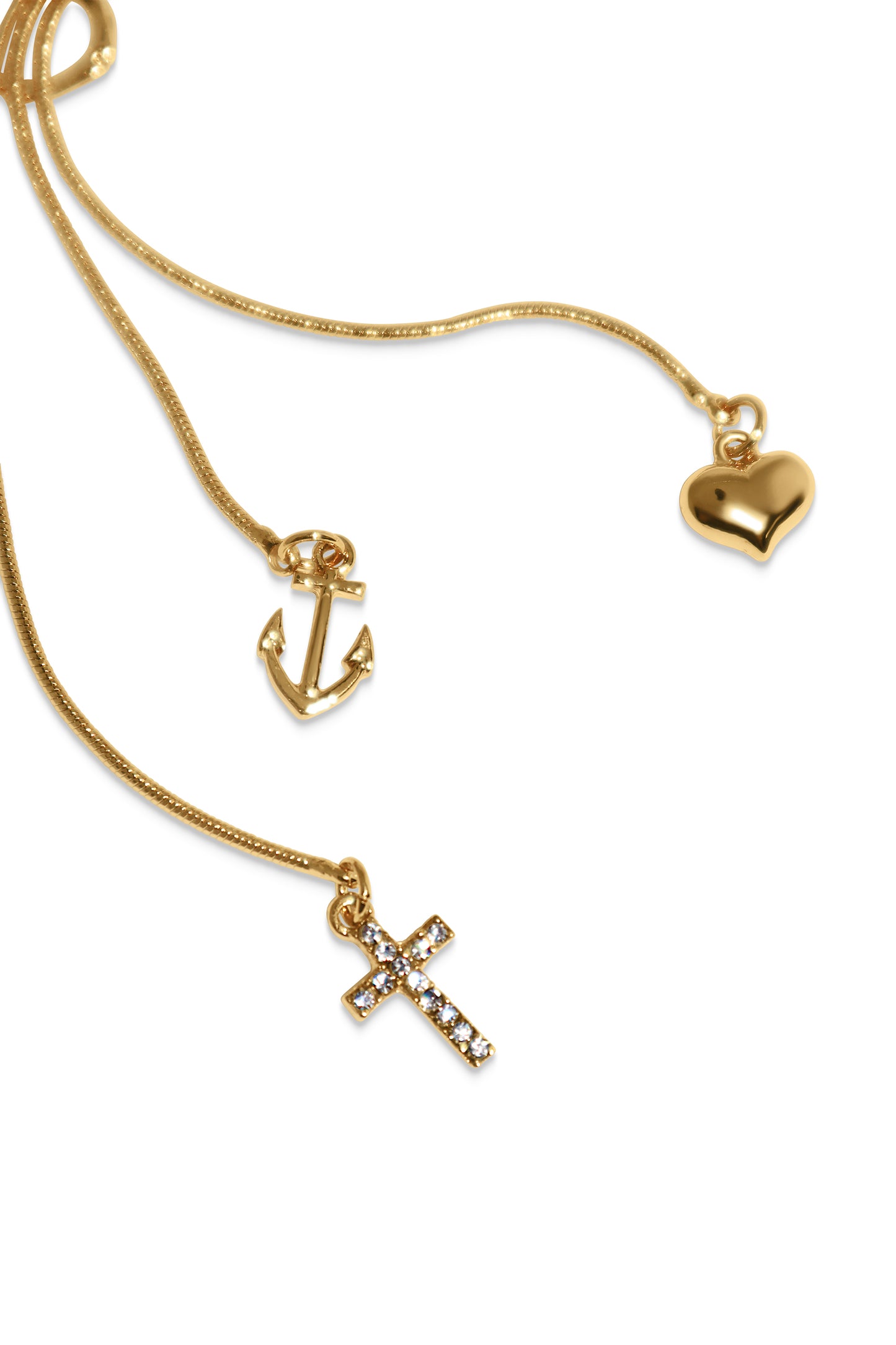 Trinity Symbol Necklace - Gold