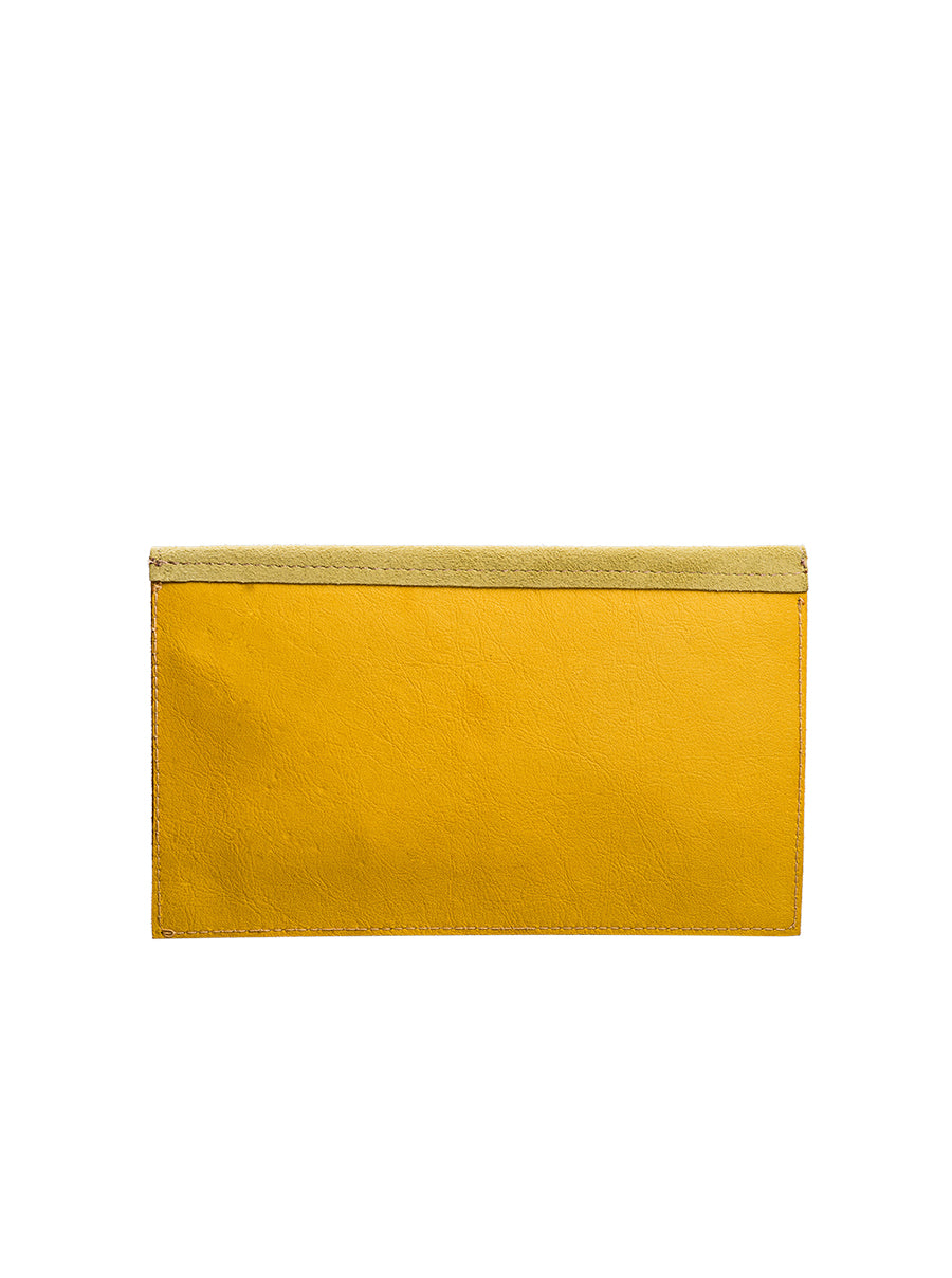 Bauhaus Leather Pouch back view