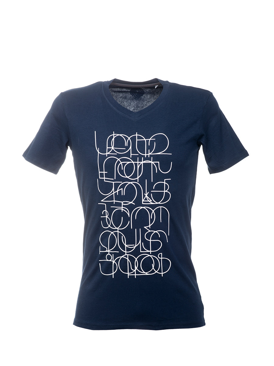 Armenian Alphabet T-shirt for men