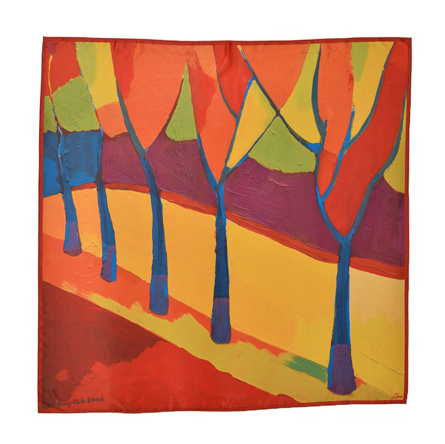 Autumn Alley Scarf full view