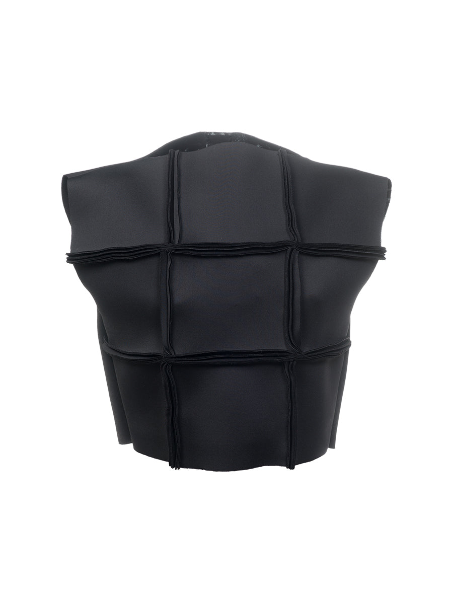 Black Neoprene Top