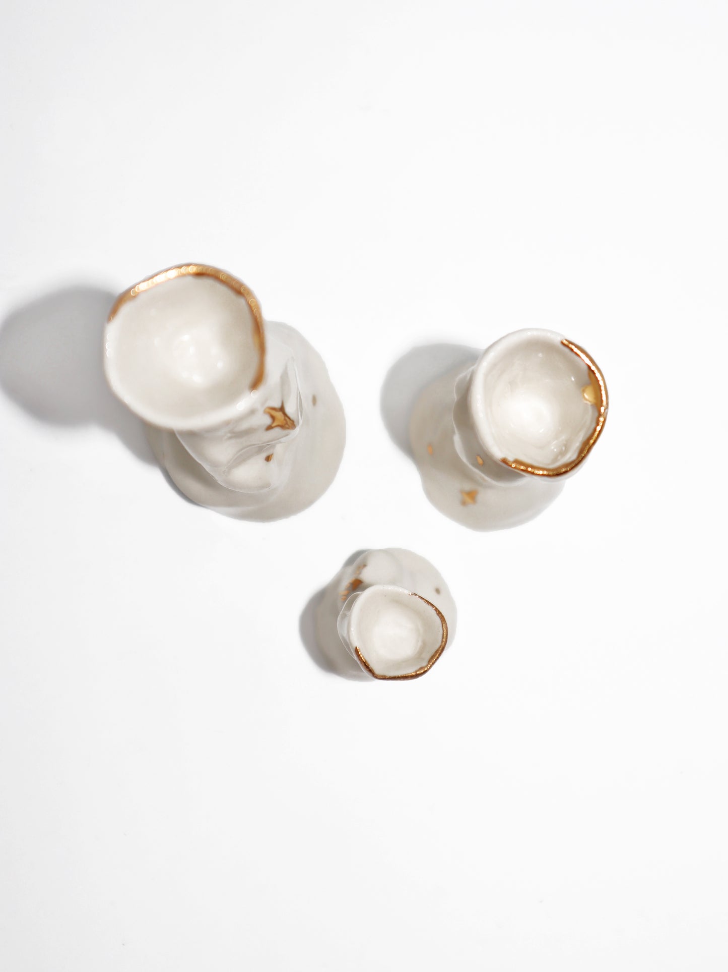 Set of Ceramic Candlesticks