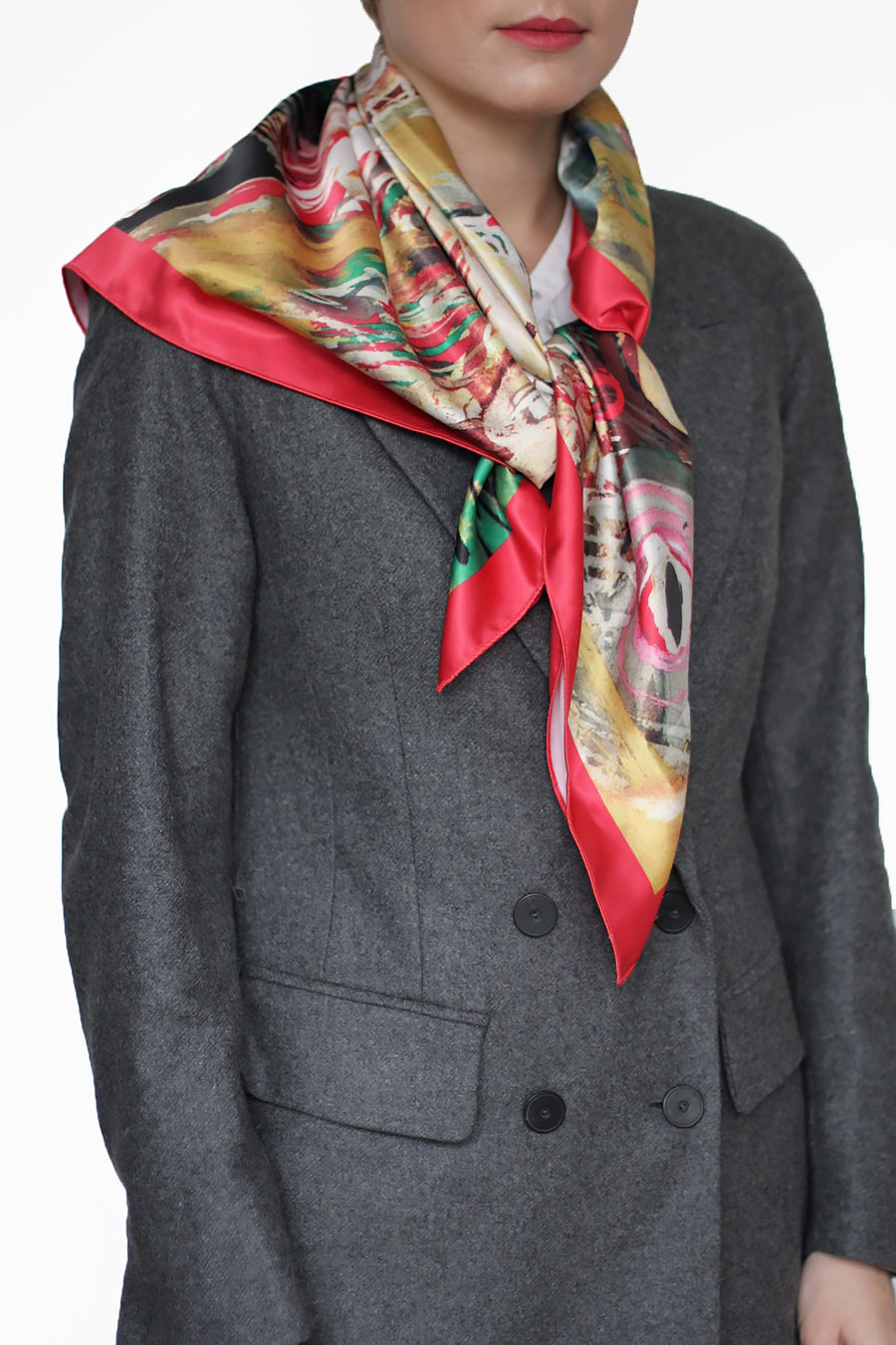 Confession Scarf presentation mode