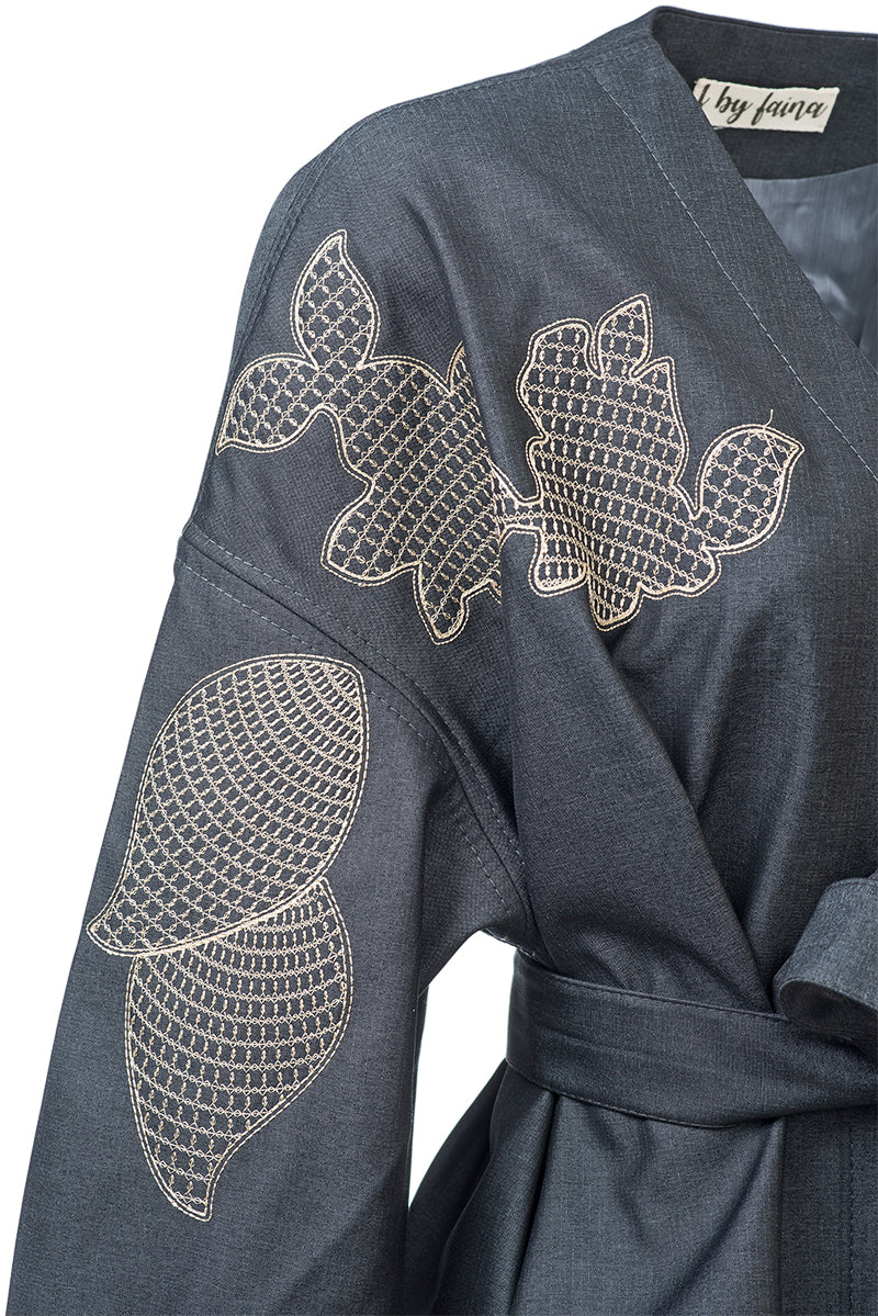 F by Faina Kimono Jacket close view