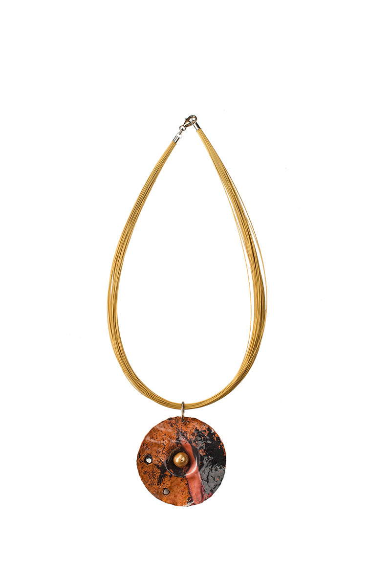 Fired Origins necklace