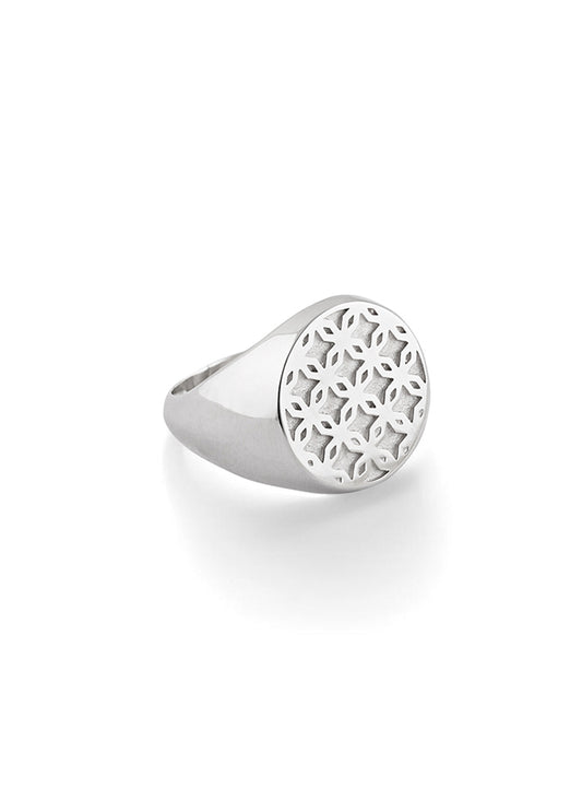 GOÁR Silver Signet Ring