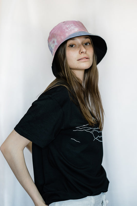 HH Tie Dye Bucket Hat - Dreamy side view