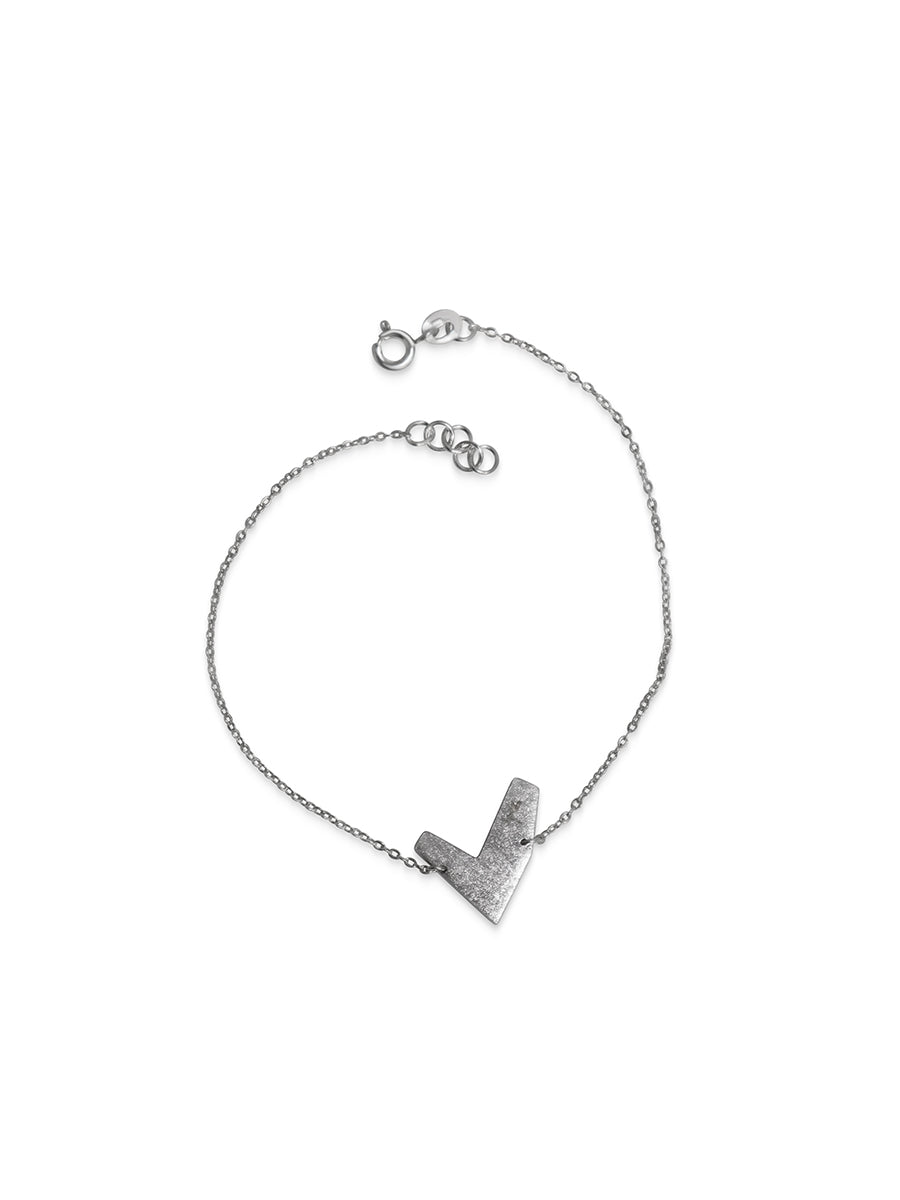 Hearts Silver Bracelet