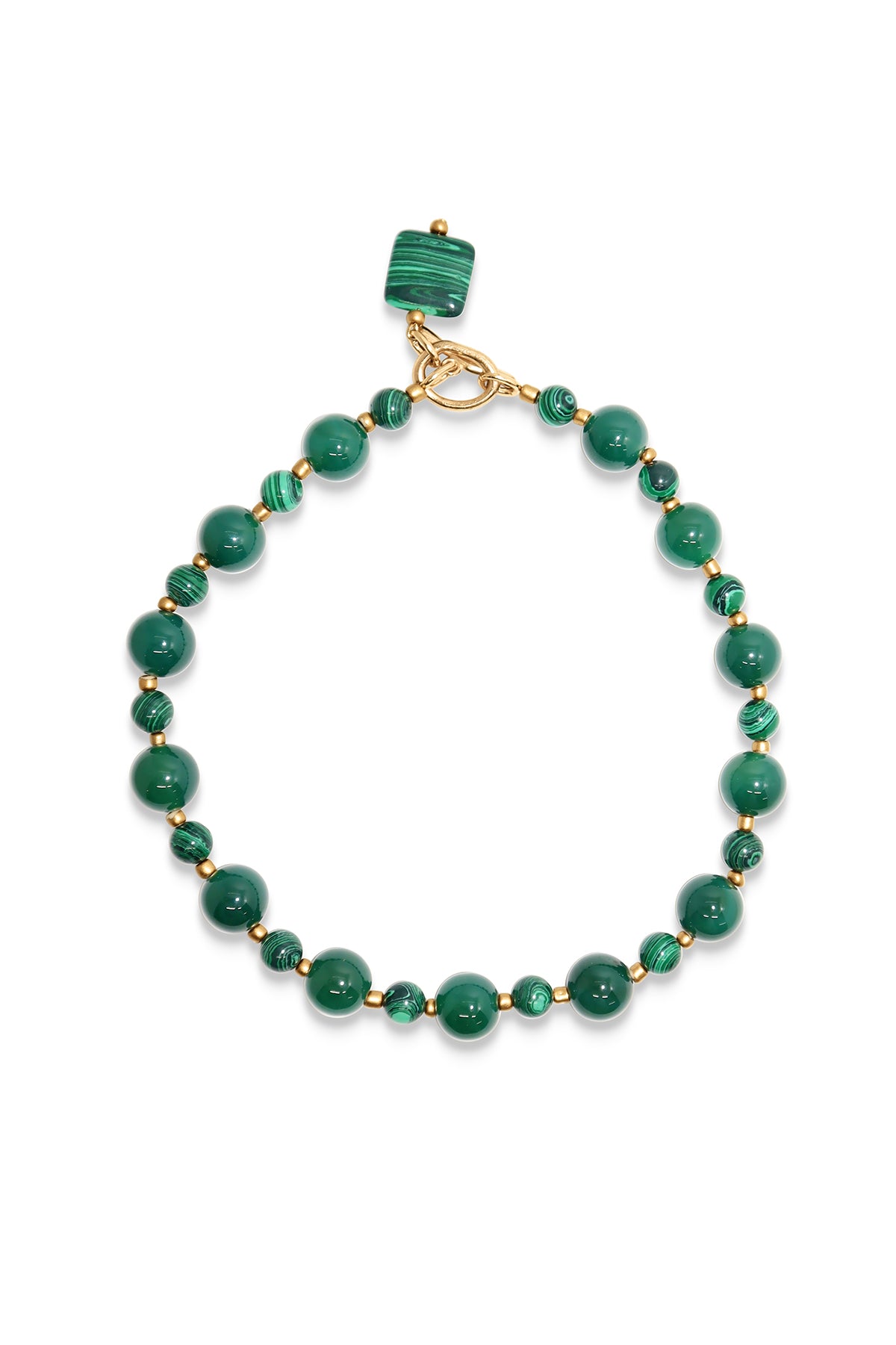 Malachite & Chrysoprase Necklace