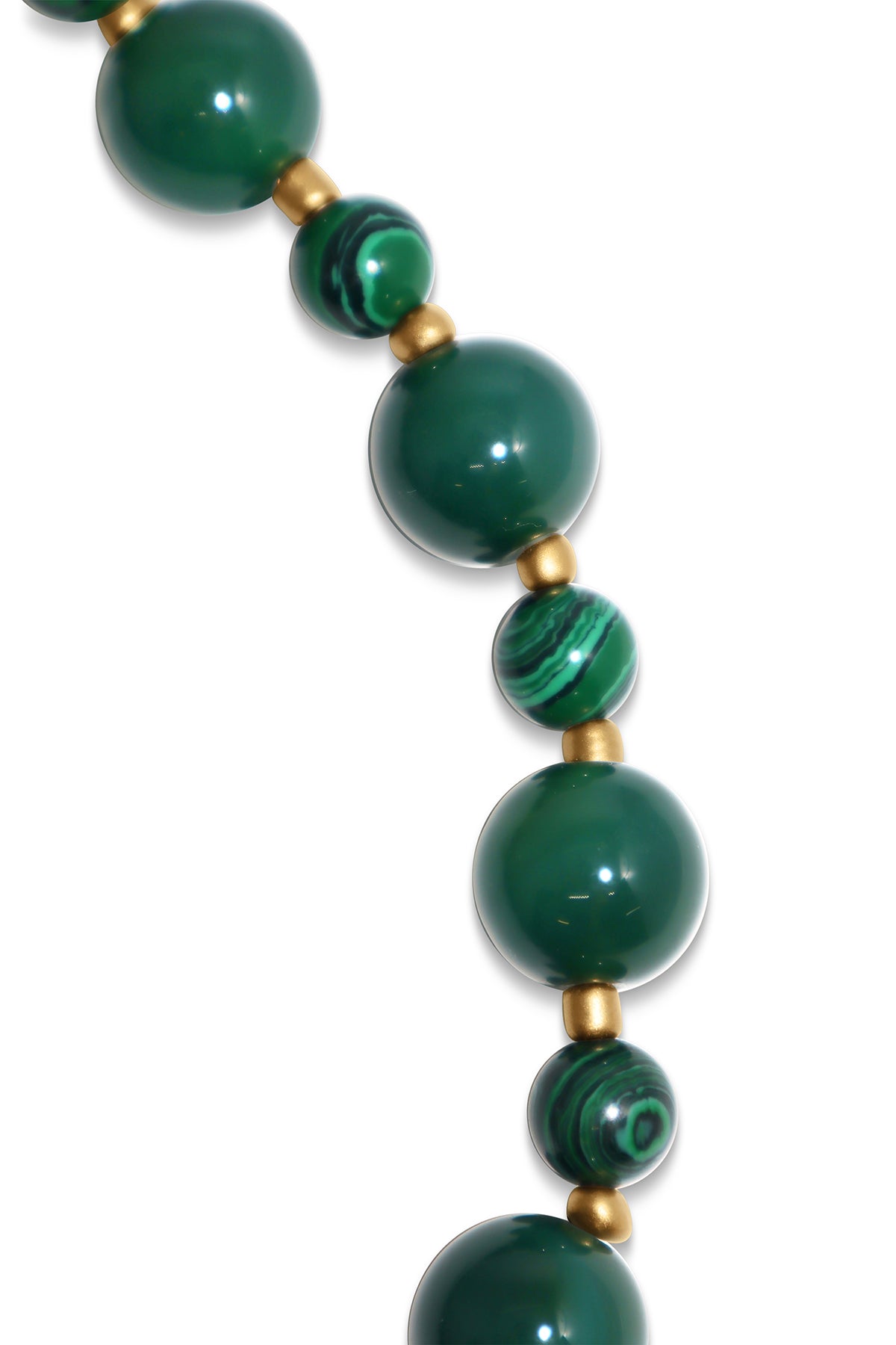 Malachite & Chrysoprase Necklace
