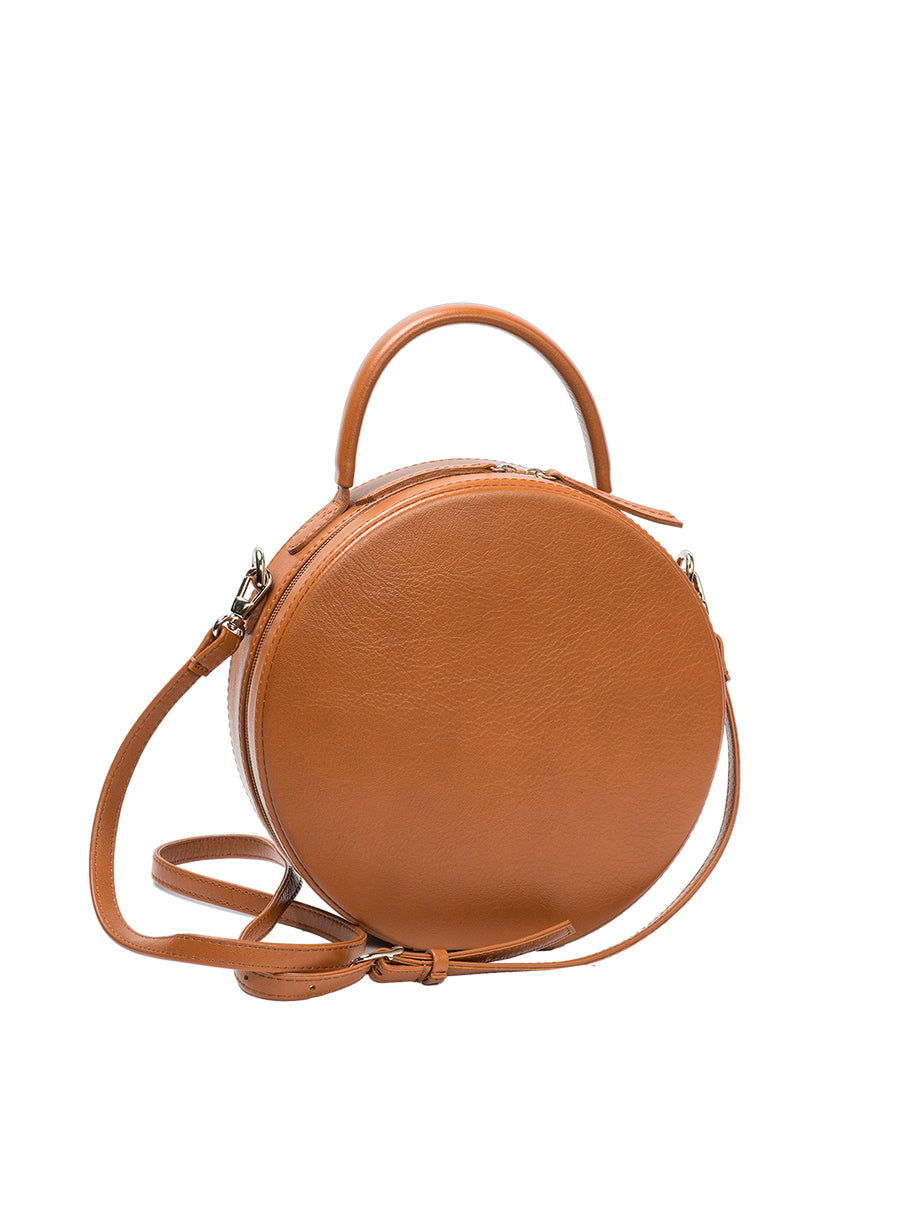 Circle Bag - Caramel by Inga Xavier