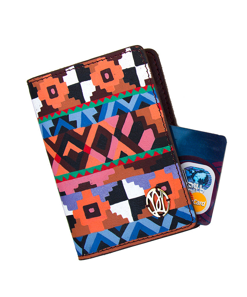Card holder with Karpet design