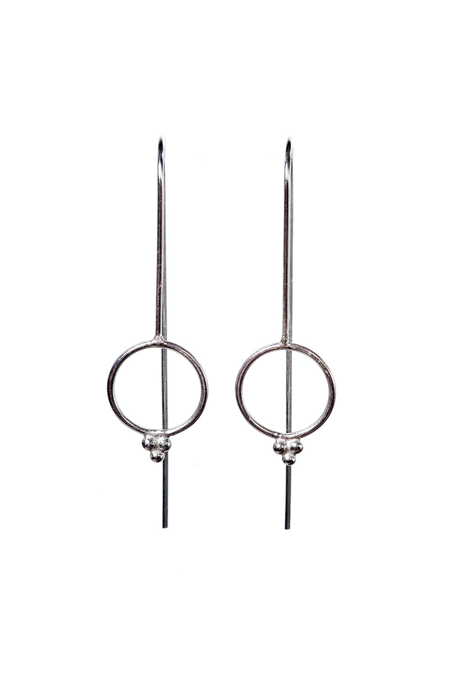 Nur Silver Earrings