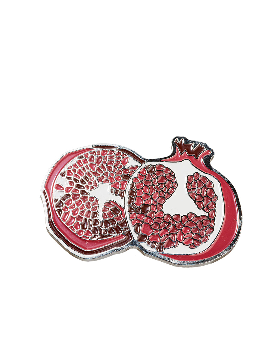 Enamel Pin Two Pomegranates