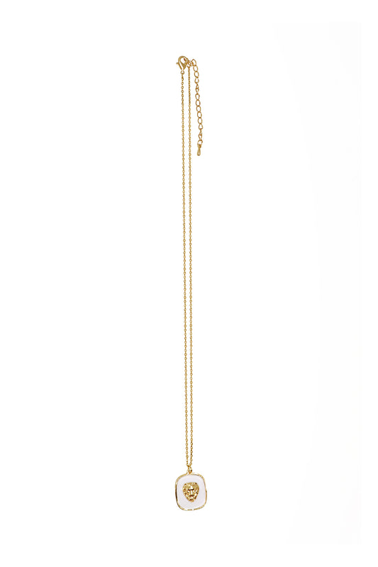 Gold Lion Necklace