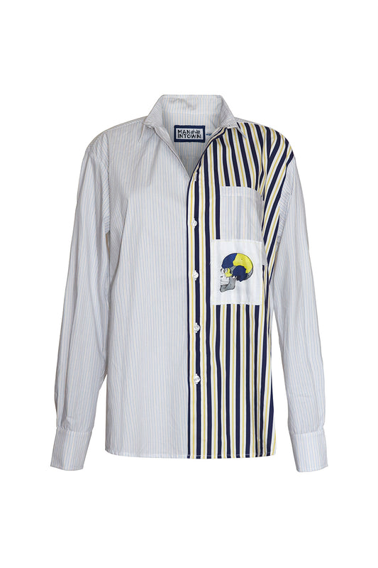 Printed Striped Shirt for women