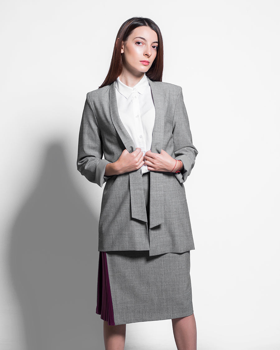 Classic Blazer - Grey by Platon FF