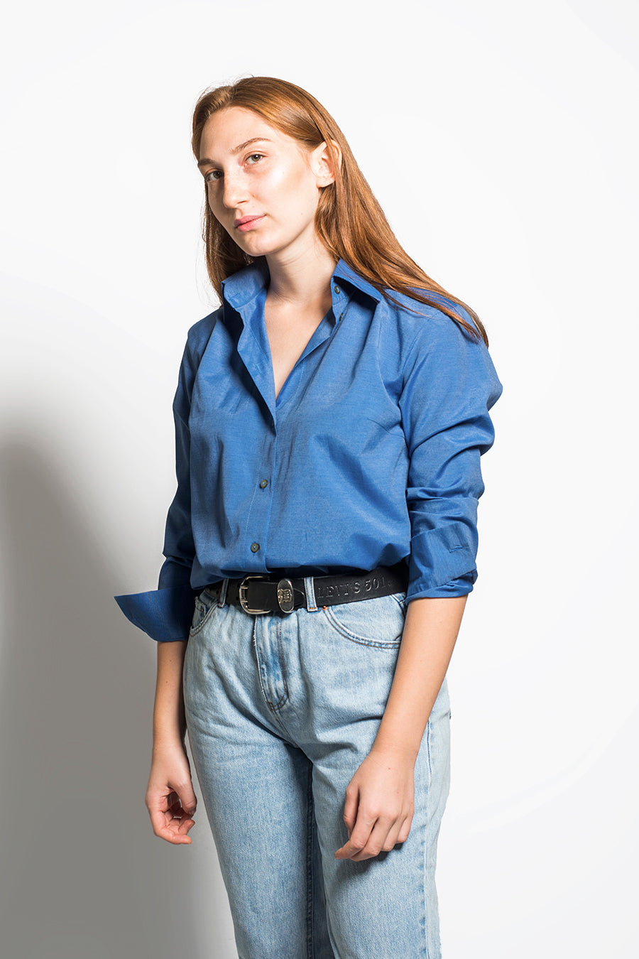 Classic Dress Shirt - Blue by Platon FF