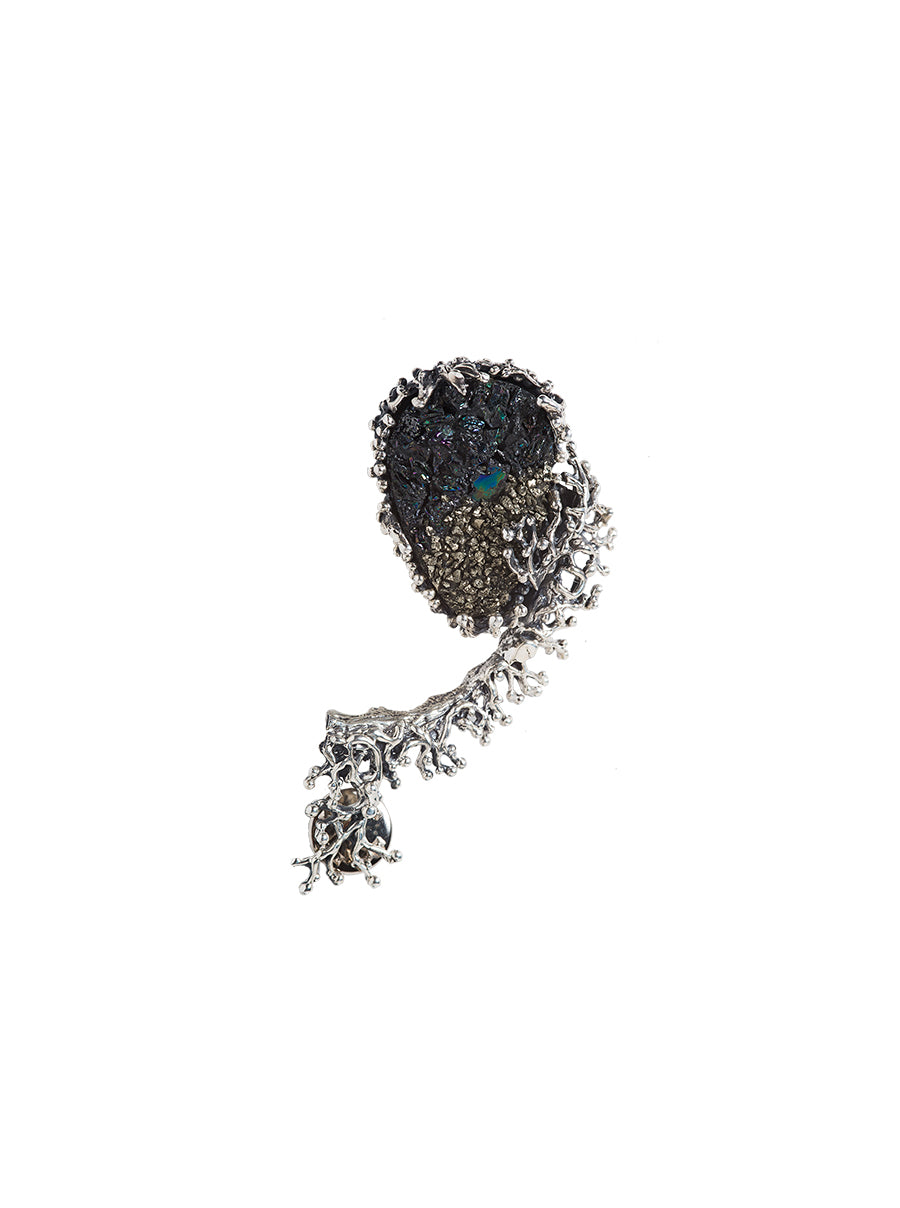 Black Phantom Brooch
