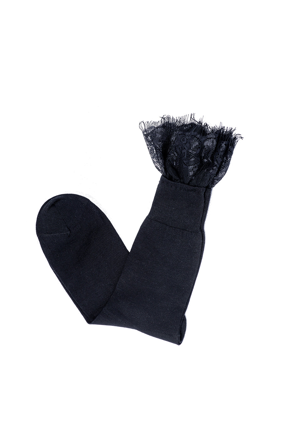 Socks Black Lace