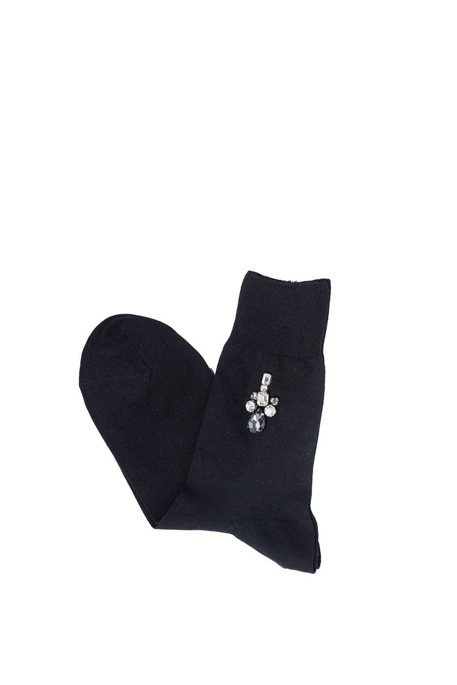 Socks with Side Crystals