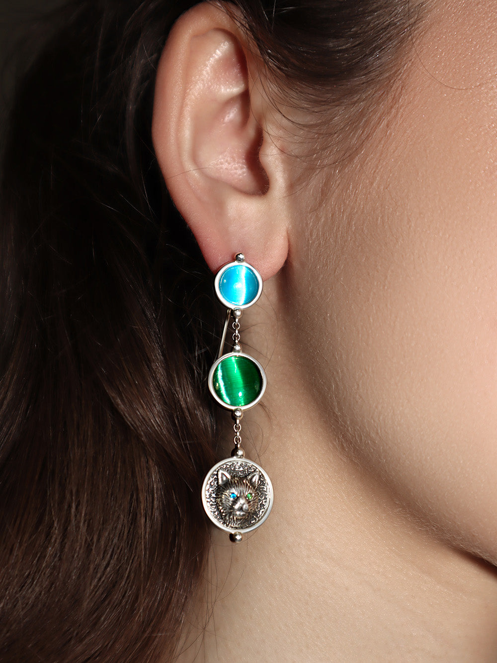 Silver-Earrings-with-stones