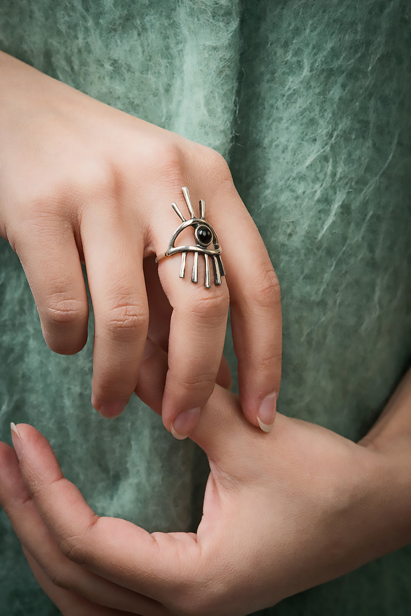 Silver-ring-Open-Eye