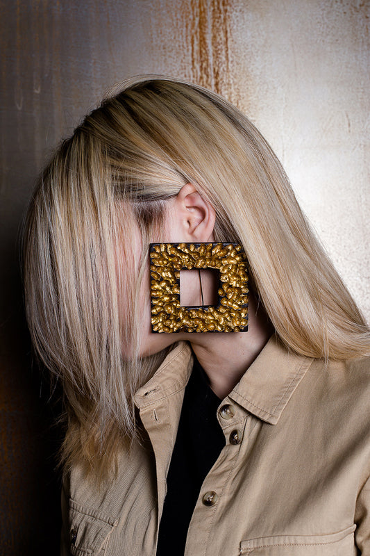 Square-earrings