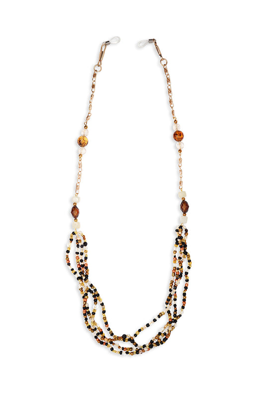 beaded glasses chain