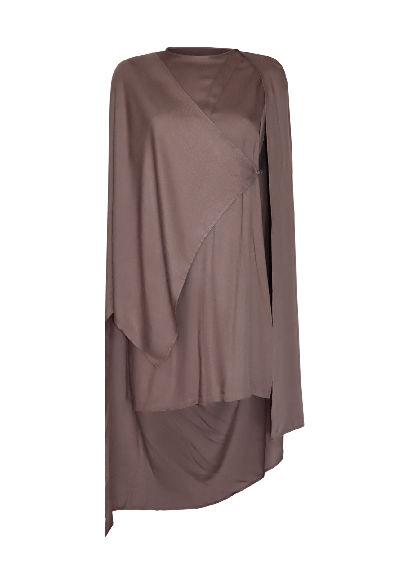 Draped Transformer Dress