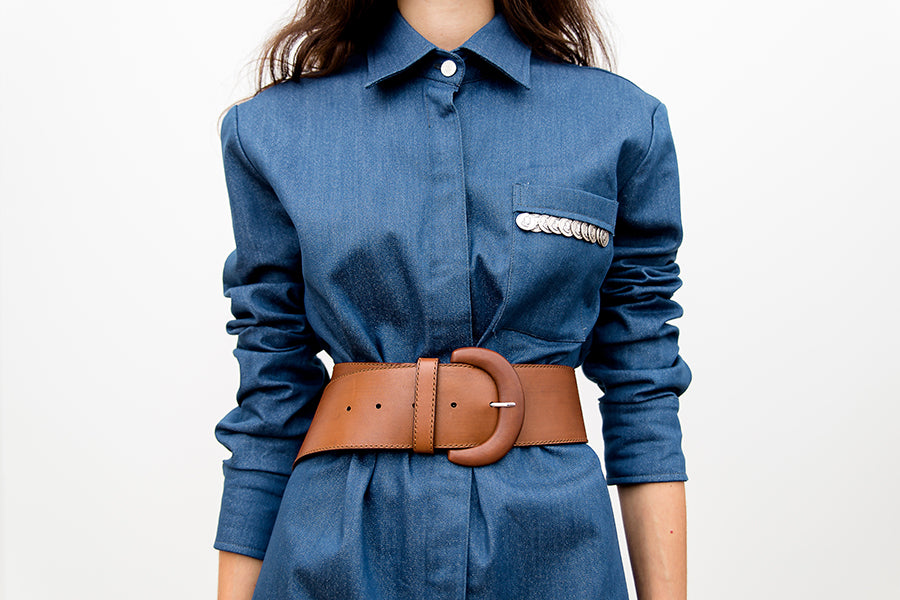Leather Belt by Shabeeg