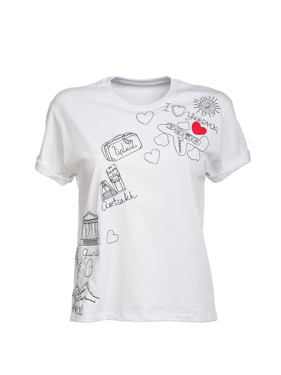 Yerevan T-shirt White