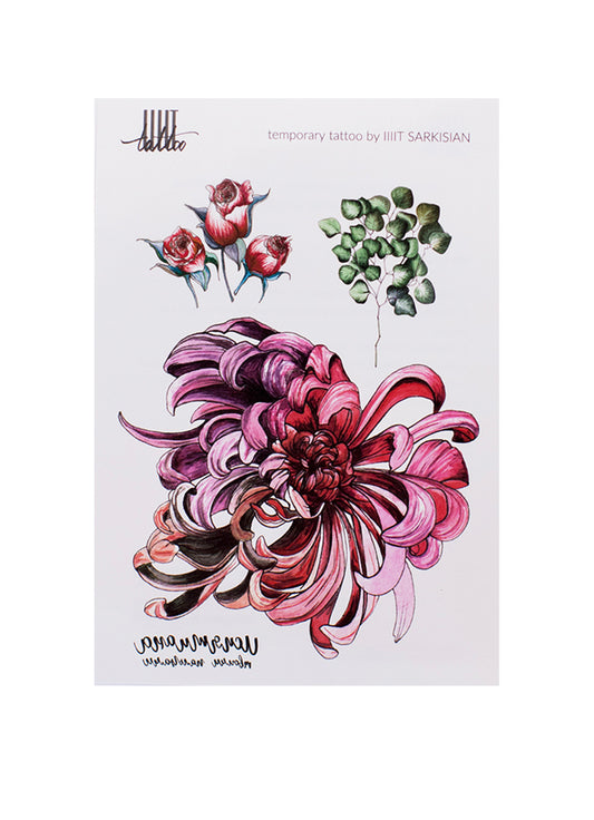 IIIIT Watercolour Tattoos - 4