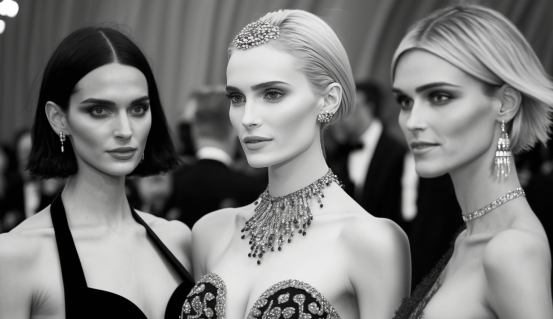 AI created visual of celebrity models for hay-hay