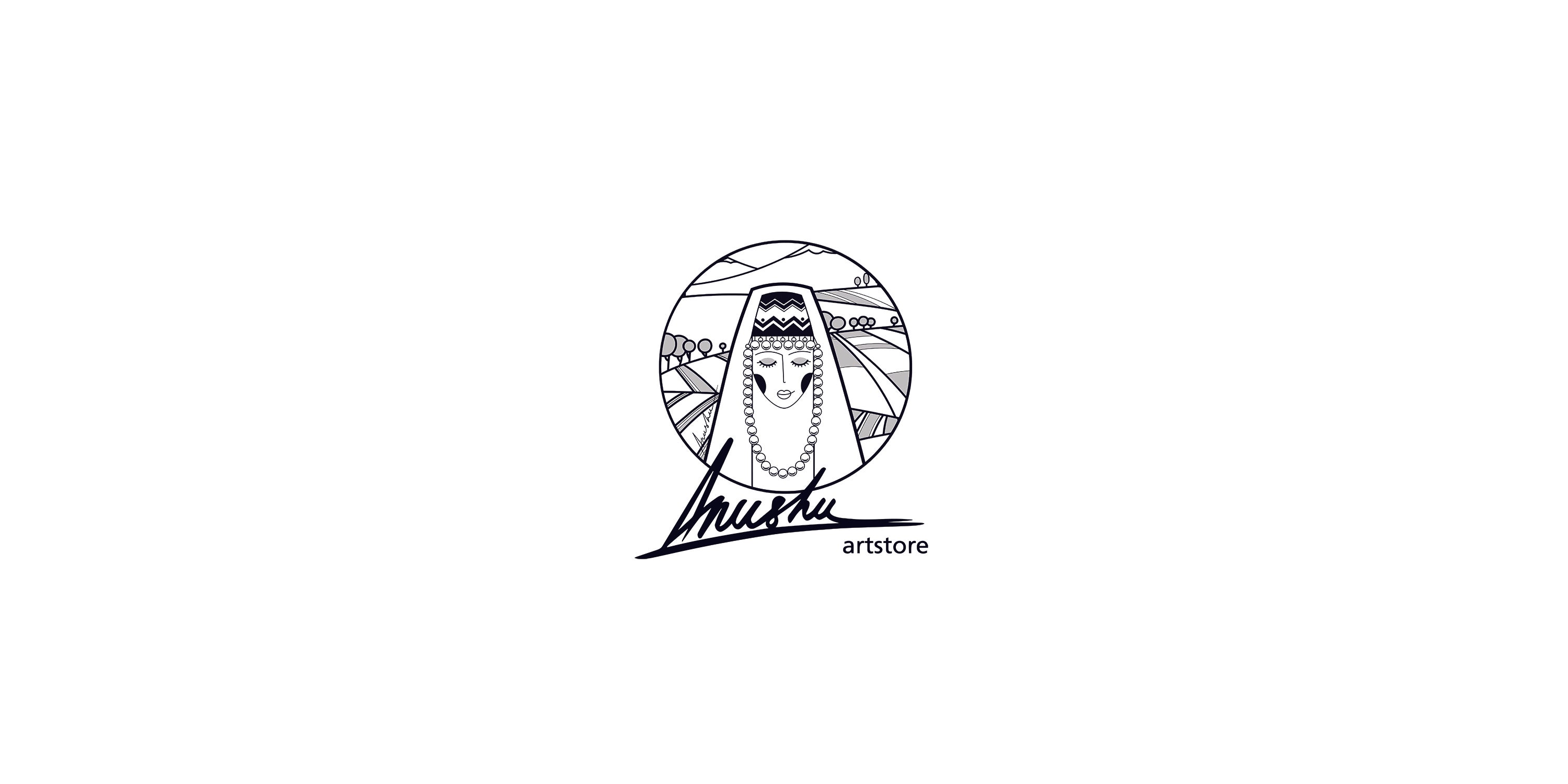 Anushu Artstore logo