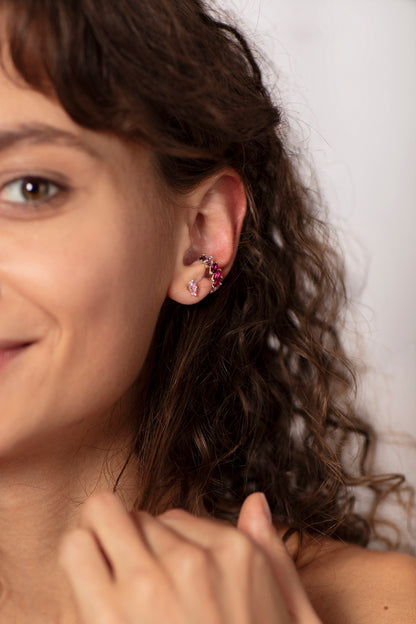 AMY jewellery Vire 7 Stones Ear Cuff
