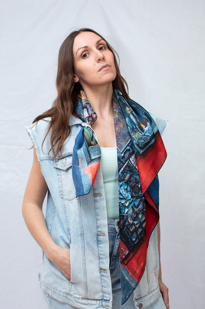 Silk Scarf - Mariam