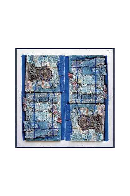 Silk Scarf - Composition #67