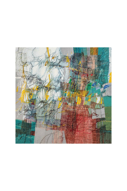 Silk Scarf - Invention of the Bicycle #2