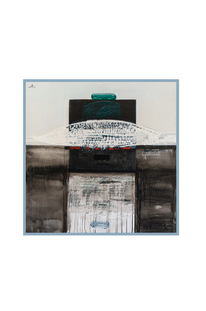 Artuyt Silk Scarf - The Big Fish Of The Small Aquarium