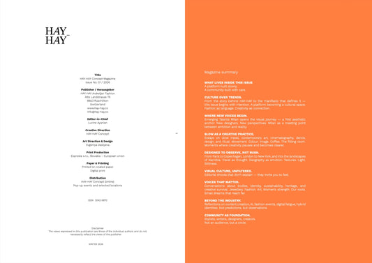 HAY-HAY Magazine - Issue 1