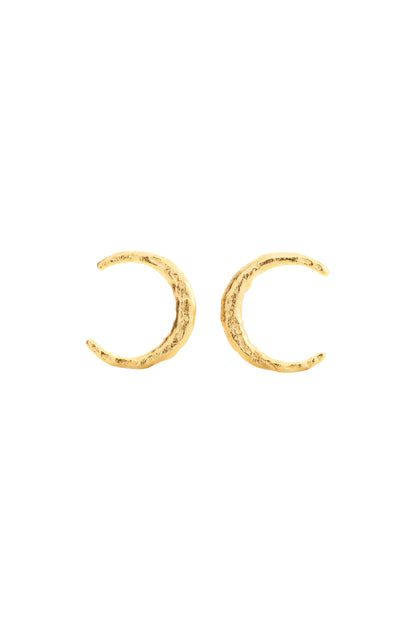 Onehe Luna Stud Earrings - Gold